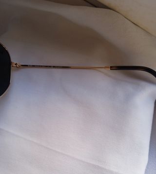 Ray ban,P, Hexagonal flat lenses oro