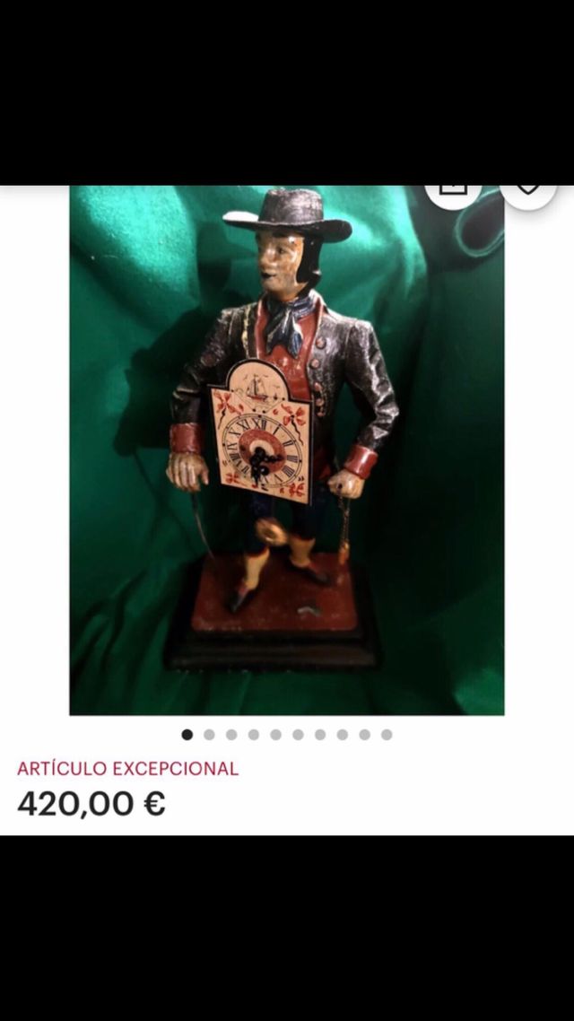 Reloj sobremesa, muy dificil de conseguir