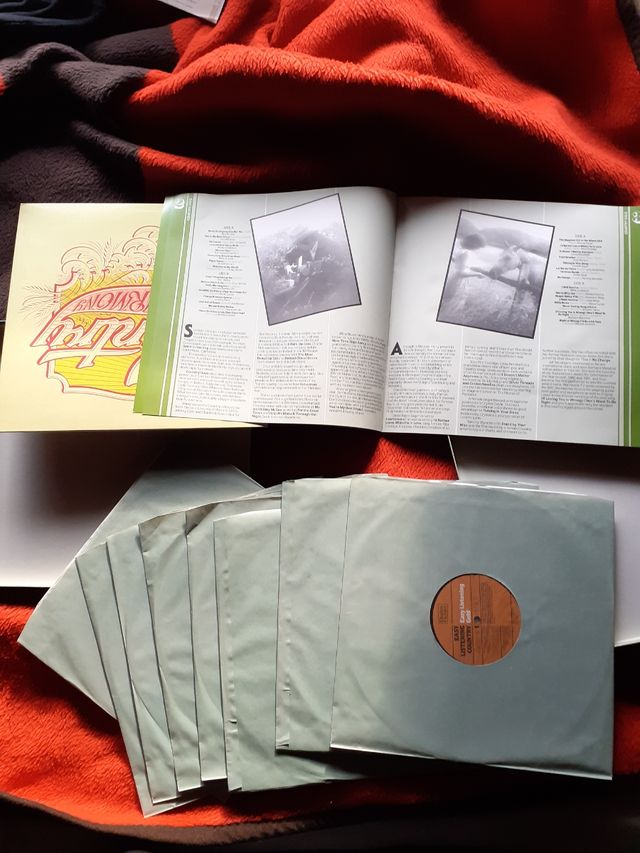 Caja 9 vinilos Country