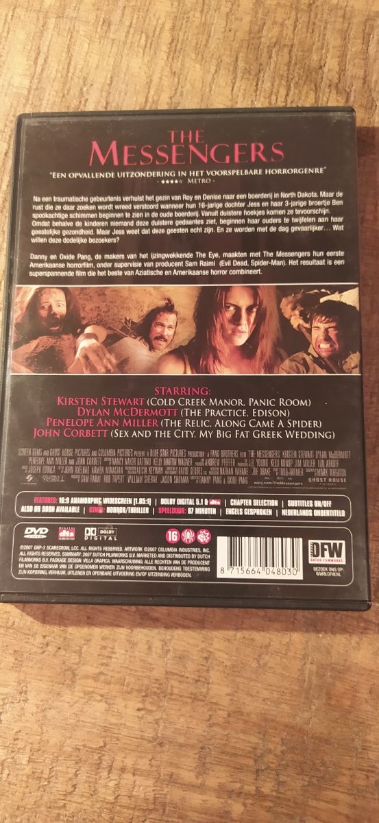 DVD THE MESSENGERS