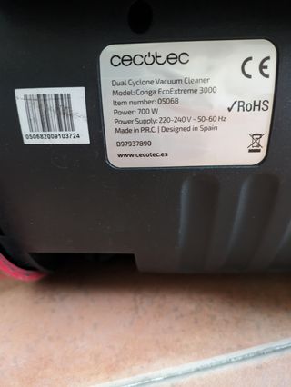 Conga Cecotec Eco extreme 3000