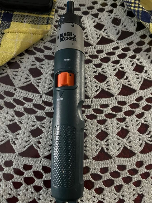 Atornillador black&decker antiguo