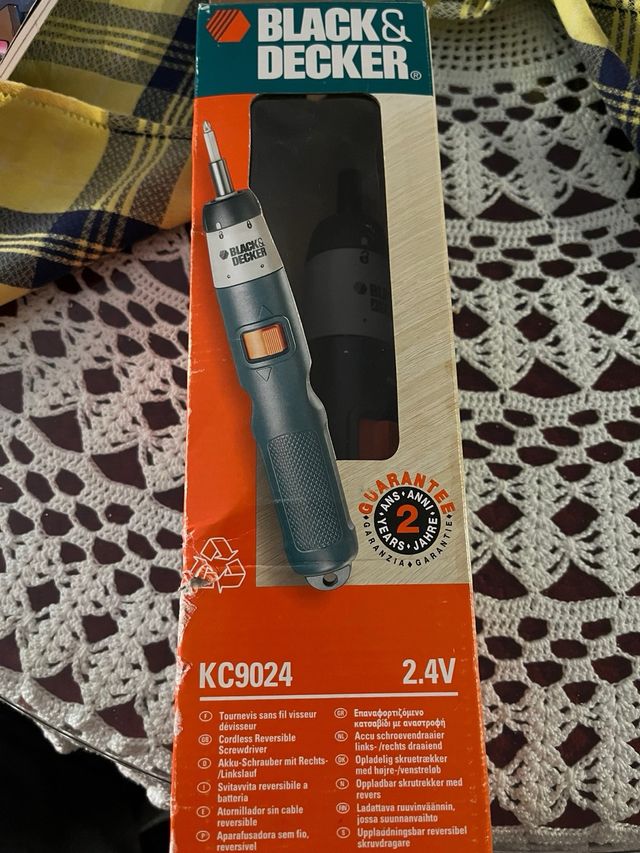Atornillador black&decker antiguo