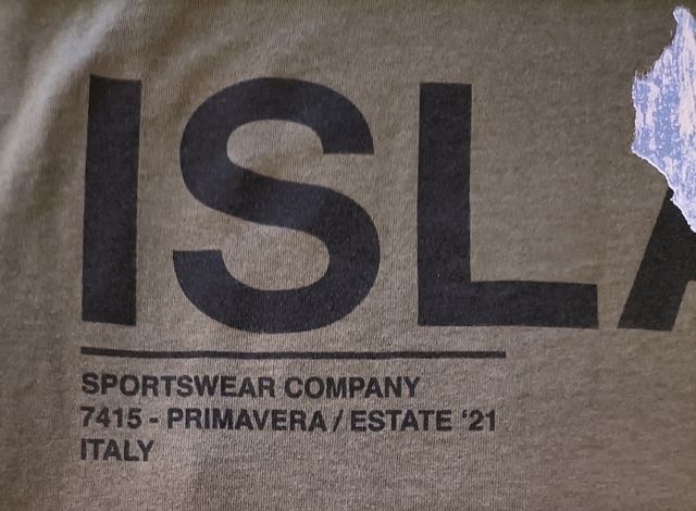 AUTHENTIC Stone Island Marble Three unisex t-shirt