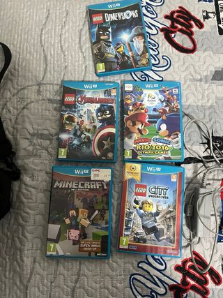 Wii U con adcesorios