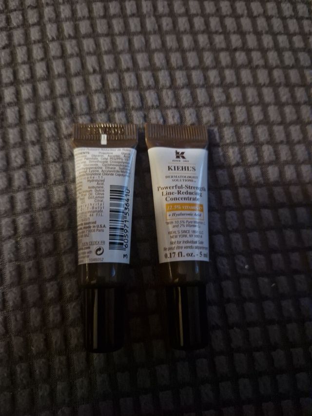 Powerful strength kiehl's 2 x 5ml