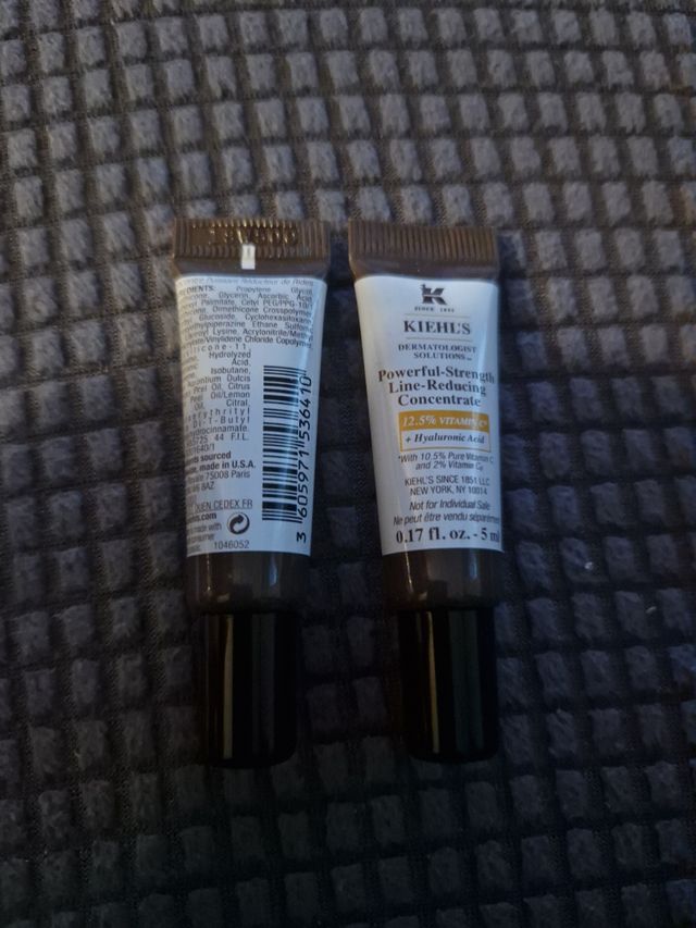 Powerful strength kiehl's 2 x 5ml