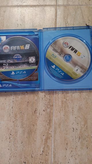 FIFA 15,16 RELIQUIA 2 juegos