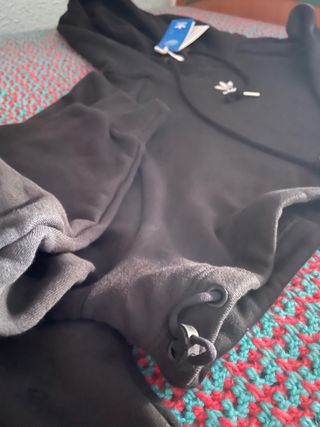 Sudadera Adidas 3 en 1 unisex talla S oversize