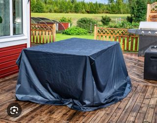 Funda protectora mesa terraza