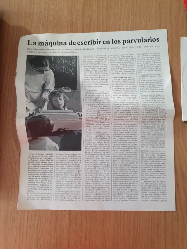Máquina de escribir