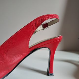 Zapatos mujer tacón, rojos