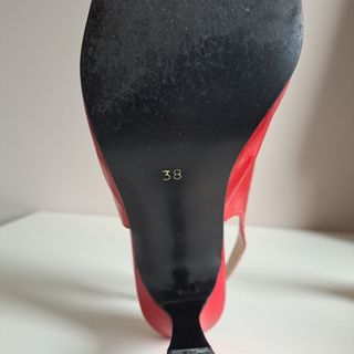 Zapatos mujer tacón, rojos