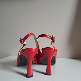 Zapatos mujer tacón, rojos