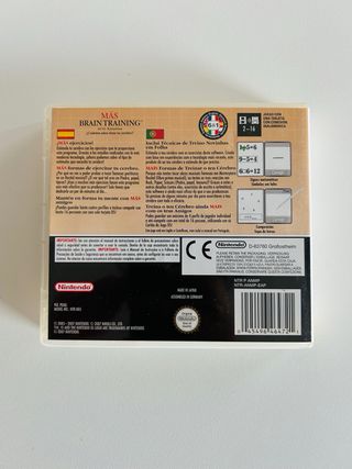 MAS BRAIN TRAINING NINTENDO DS