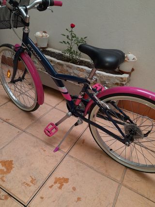 Bicicleta de niña de 24 pulgadas 