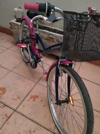 Bicicleta de niña de 24 pulgadas 