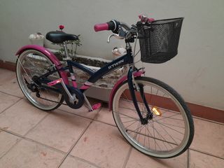 Bicicleta de niña de 24 pulgadas 