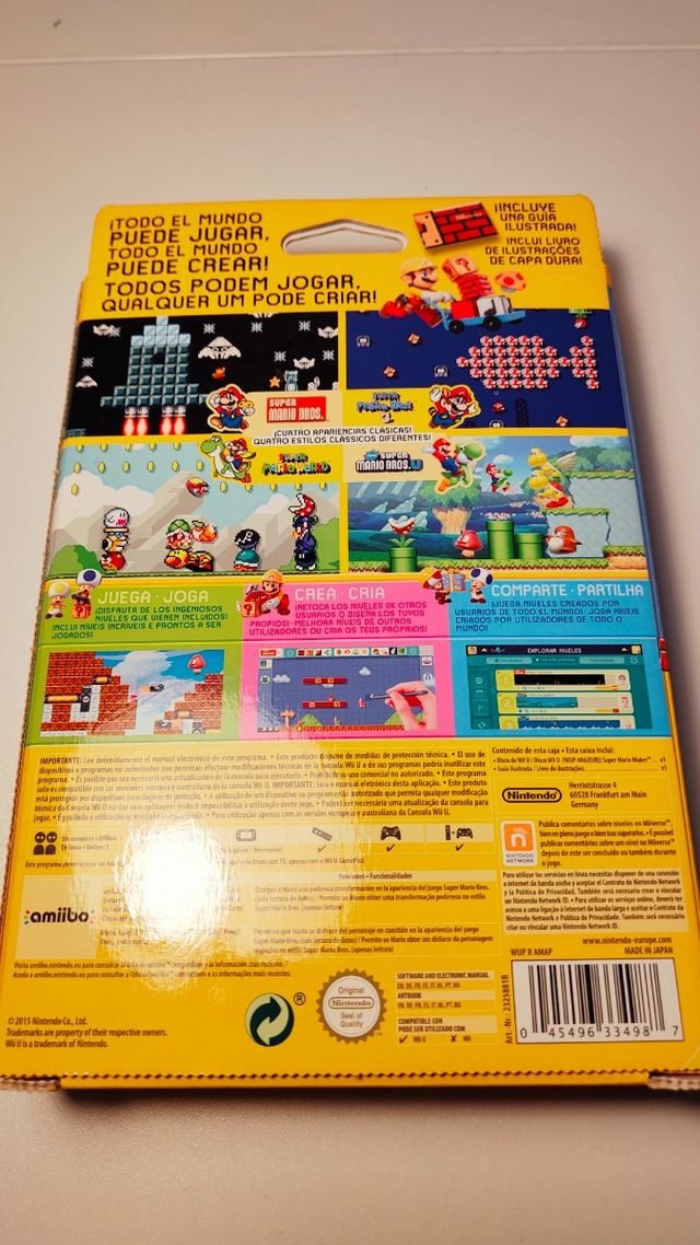 Súper Mario Maker WiiU ed limitada
