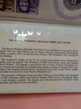 INGLATERRA, boda real princesa Anna