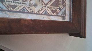 Armario cuelga llaves, madera natural.