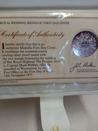 Inglaterra, boda real princesa Anna 