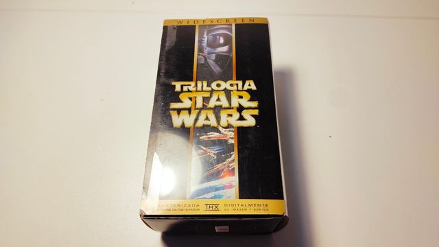 Trilogía ORIGINAL Star Wars VHS