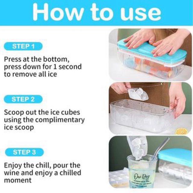 Stampo e contenitore ghiaccio