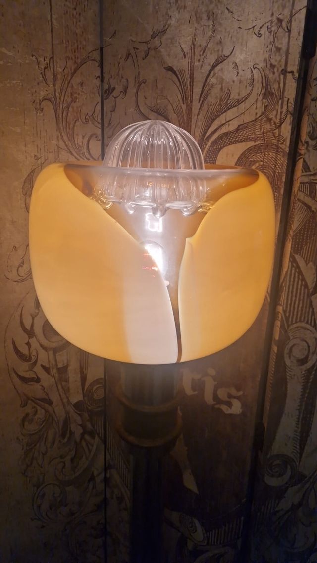 Lampara de pie murano vintage