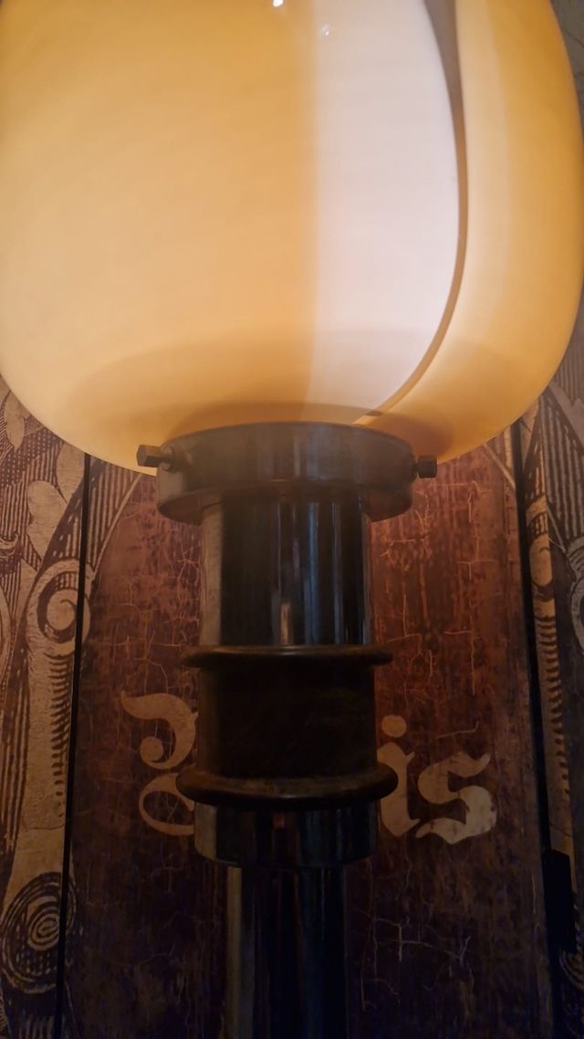 Lampara de pie murano vintage