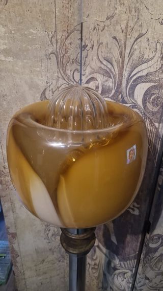Lampara de pie murano vintage