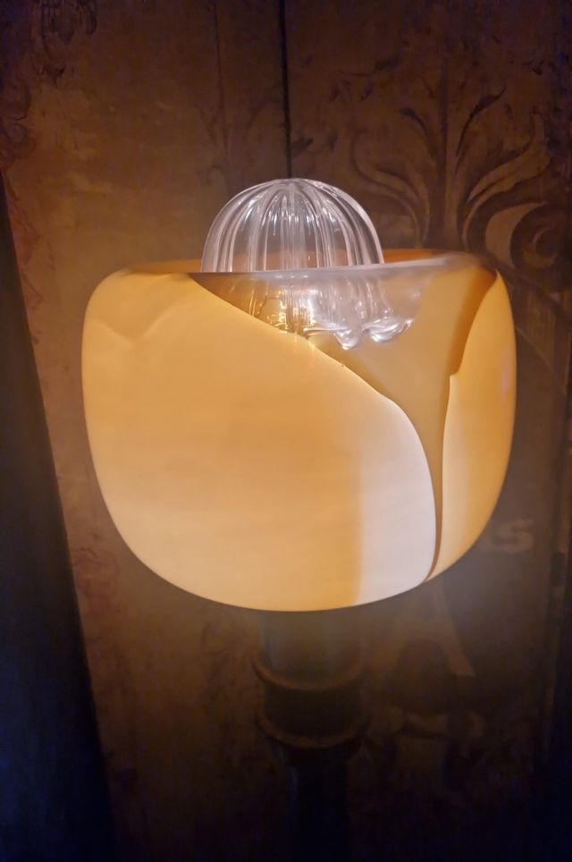 Lampara de pie murano vintage