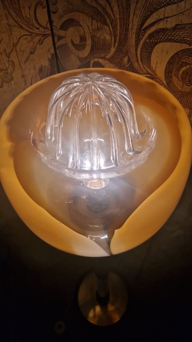 Lampara de pie murano vintage