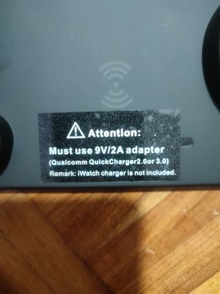 Base de carga rápida 4 en 1