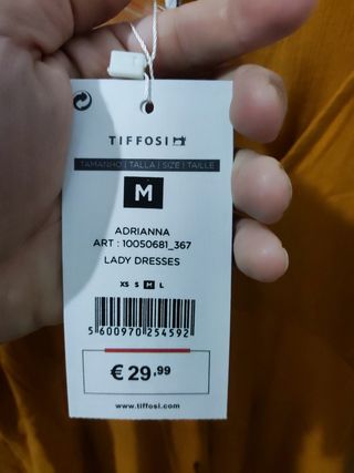 Vestido TIFFOSI talla M