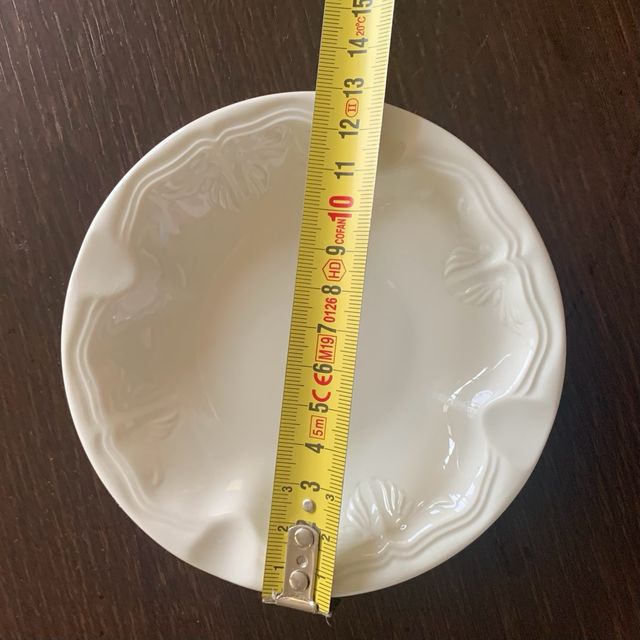 Cenicero, jabonera Villeroy & Bosch crema