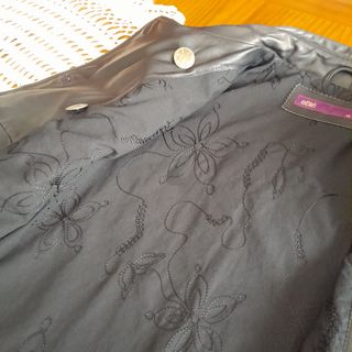 Cazadora cuero mujer