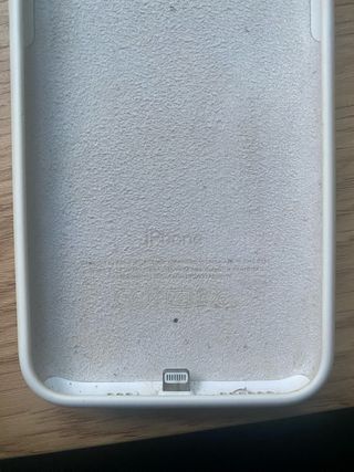 Funda cargador iphone X oficial