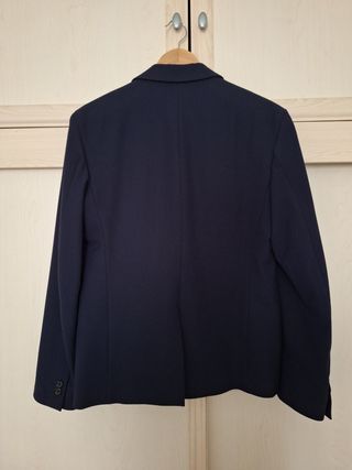 Blazer/chaqueta/americana Zara azul hombre 46