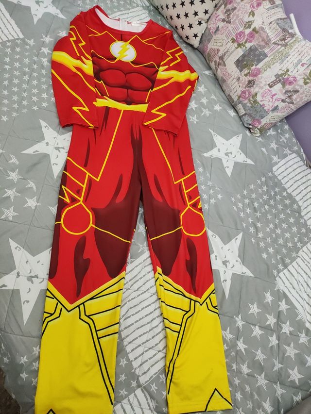 Disfraz flash 130 cm