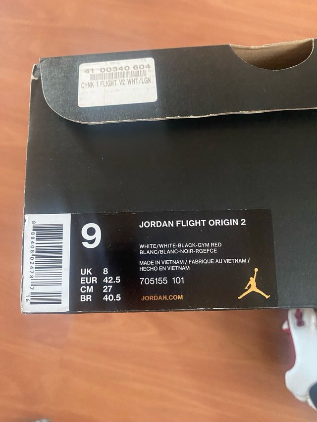 Jordan flight origin 2