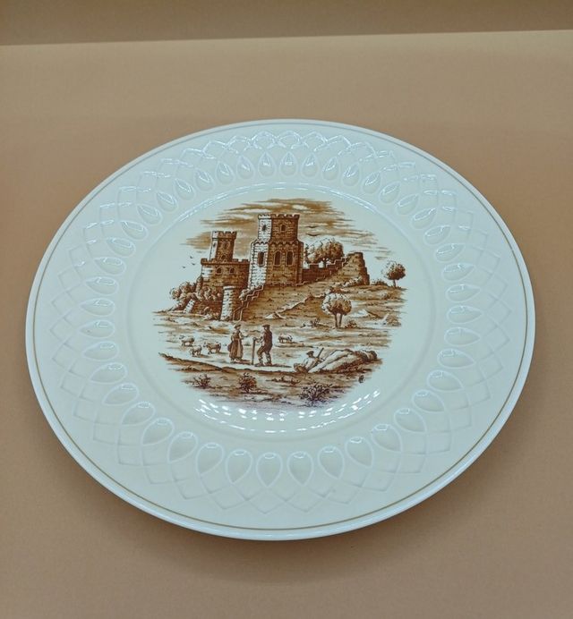 Plato de cerámica Irabia