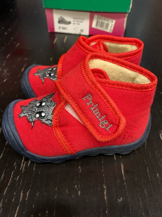 Scarpine rosse in cotone Primigi n. 20