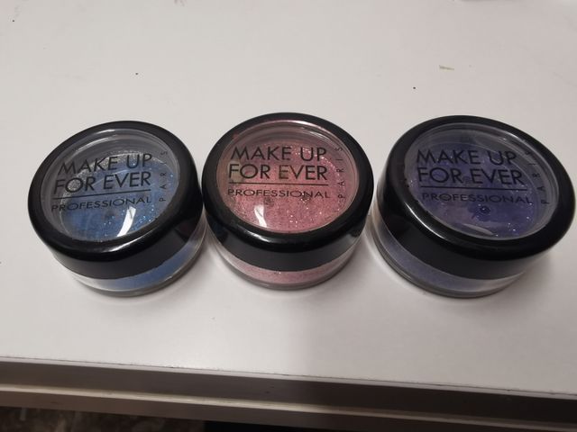 Purpurinas maquillaje Make up forever