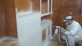 Profesional lacados puertas armarios 
