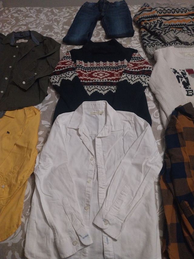 Lote ropa niño invierno talla 6-7 años