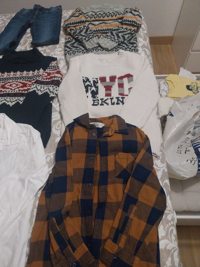 Lote ropa niño invierno talla 6-7 años