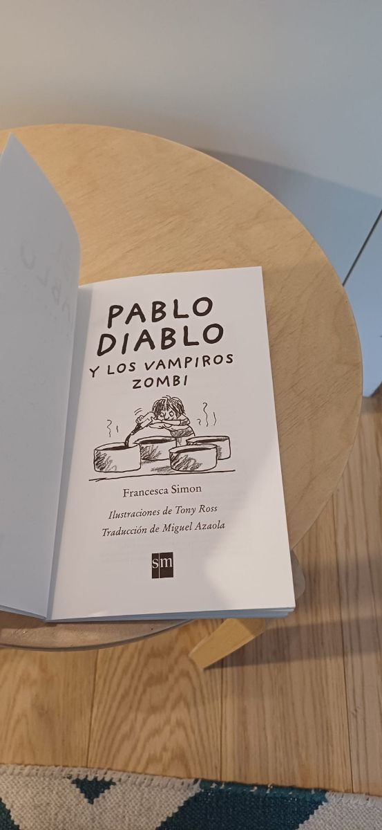 Libro Pablo Díablo y los vampiros zombi