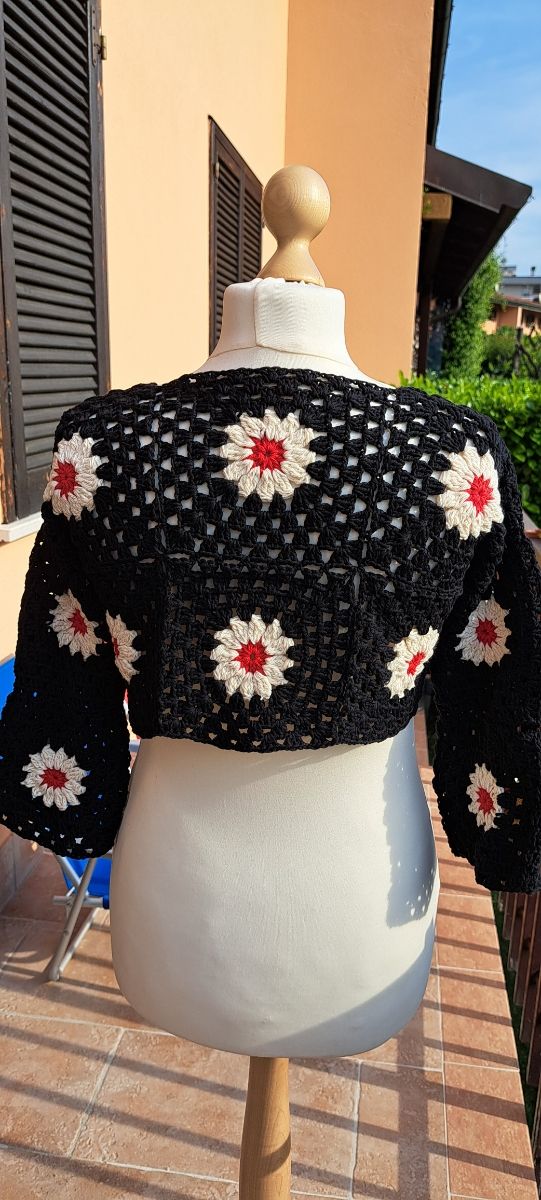 maglioncino corto in cotone biologico