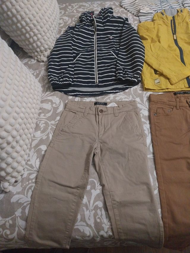 Lote ropa primavera niño talla 6-7 años